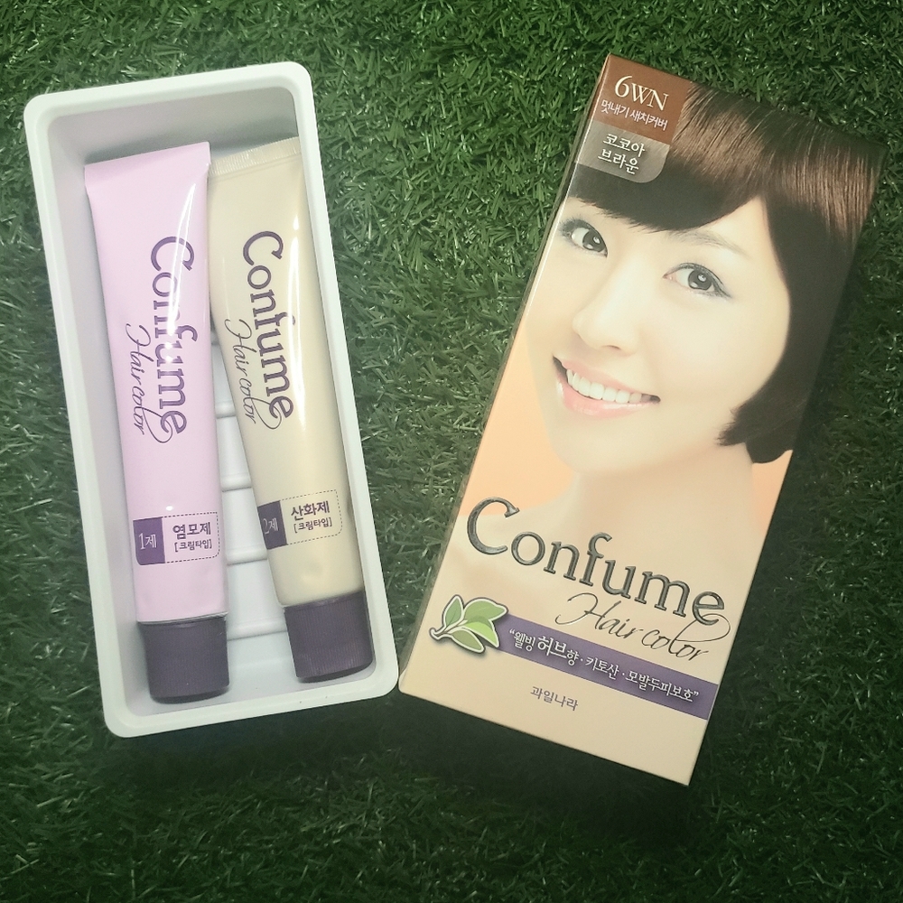 Confume Herbal Hair Color/Dye: 6WN Cocoa Brown